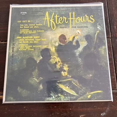 Cozy Cole After Hours 10'' Vinyl Record Waldorf Music Hall MH 33-162A
