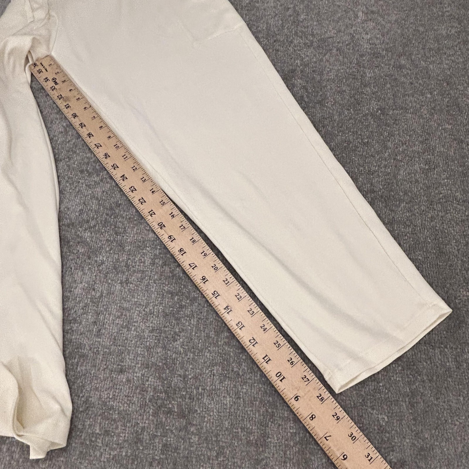 Eileen Fisher Pajama Pants Womens XL Off White Slouchy Sleep Organic Cotton NEW thumbnail 10