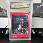 1990 Michael Jordan Red Prototype The Star Co. Limited Edition Graded 9.0 Card