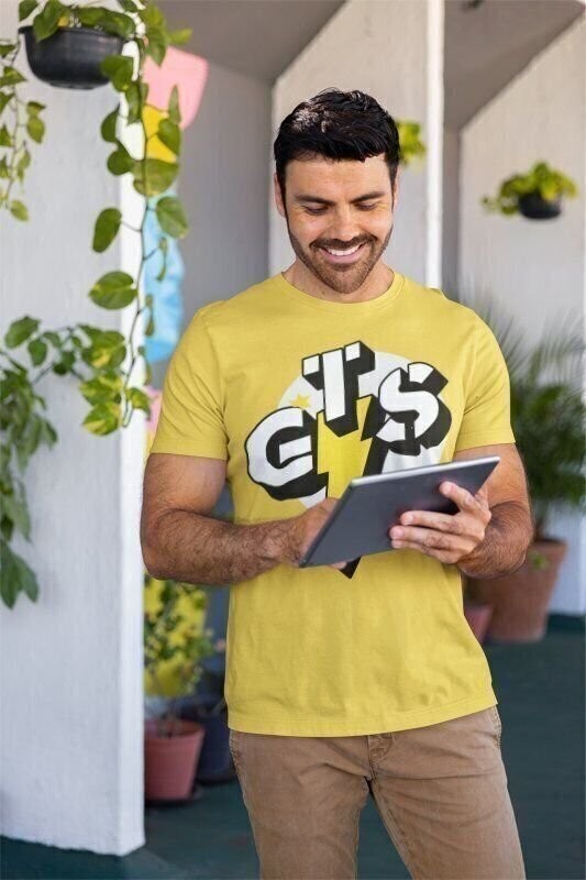 CM Punk GTS Go To Sleep Yellow Short Sleeve Mens T-shirt | eBay