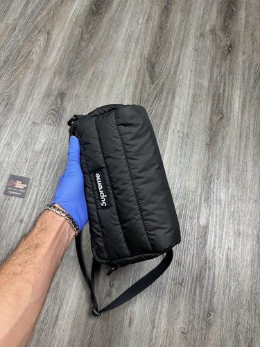Supreme Puffer Side Bag Black FW22 - Gem