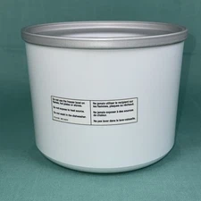 Cuisinart Freezer Bowl Ice Cream Maker White ICE-20 ICE-21 ICE-25 OEM Parts