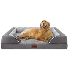 Ortho Dog Bed for XL Breeds 42x30, Waterproof Egg Crate Foam  Washable Cover