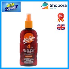 Low SPF 4 Non-Greasy Dry Oil Spray for All Skin Types - 200ml, Water Resistant 44.75 per litre