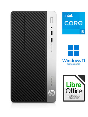 HP ProDesk 400 G5 MT Intel Core i5-8500 8GB RAM 256GB SSD NVMe M.2 Win11Pro