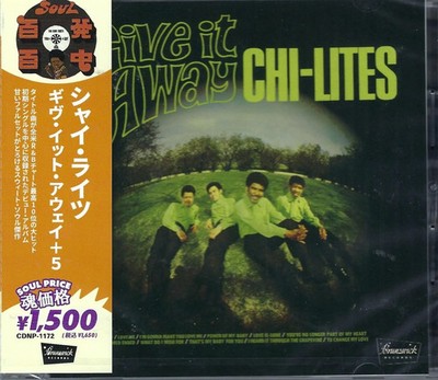 Chi-Lites Give It Away (5 Bonus Tracks) New CD