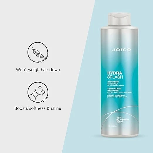 Шампунь и кондиционер Joico HydraSplash — увлажняющий дуэт для тонких/средних волос - Изображение 3 из 4