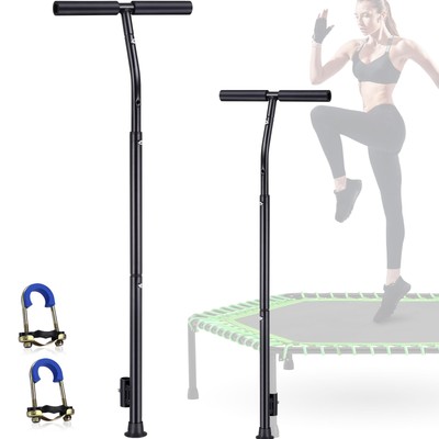 Quick-Release Handle Bar for Straight Leg Fitness Trampoline, Fits for Foot T...