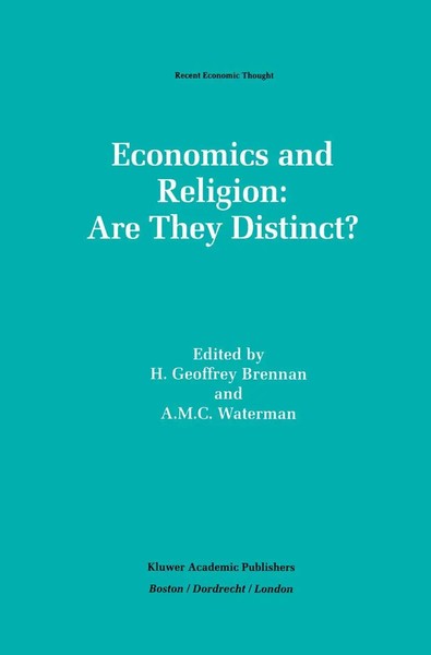 H. Geoffrey Brennan (U. A.) | Economics And Religion: Are They Distinct? | Buch-image