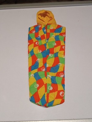 Vintage 90er Barbie Schlafsack Retro Muster
