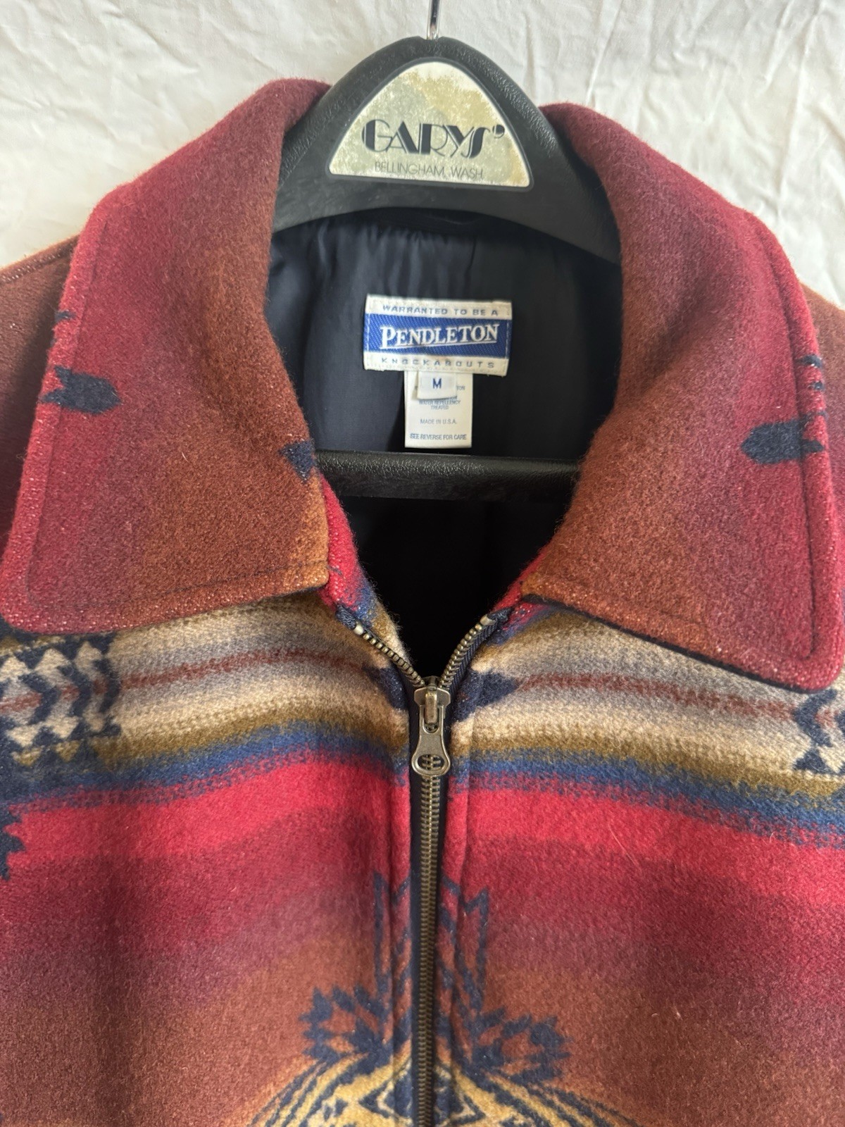 Vintage Pendleton Wool Knockabouts Coat, Mens Med… - image 2
