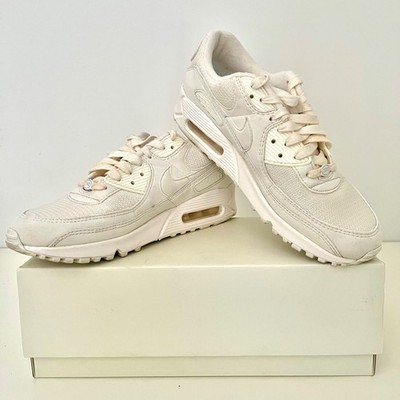 Nike Air Max 90 NRG 30th Anniversary Triple Sail Sneakers Size EUR 42.5