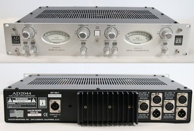 Avalon AD2044 Dual Mono/Stereo Optical Compressor (Blue LEDs) B2T