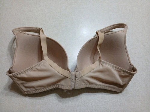 Cacique Bra 38DD Boost Plunge Beige Padded Underwire - Picture 2 of 4