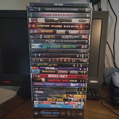 Horror Comedy Action DVD Lot - 25+ Films Chuck Norris The Gate Hostel Friday