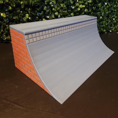 Brick Tech Deck Ramp / Fingerboard Obstacle