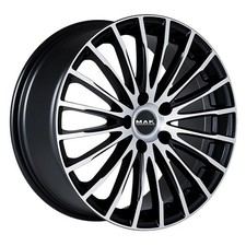 JANTES ROUES MAK FATALE POUR VOLKSWAGEN GOLF V R32 8X18 5X112 ICE BLACK R3C