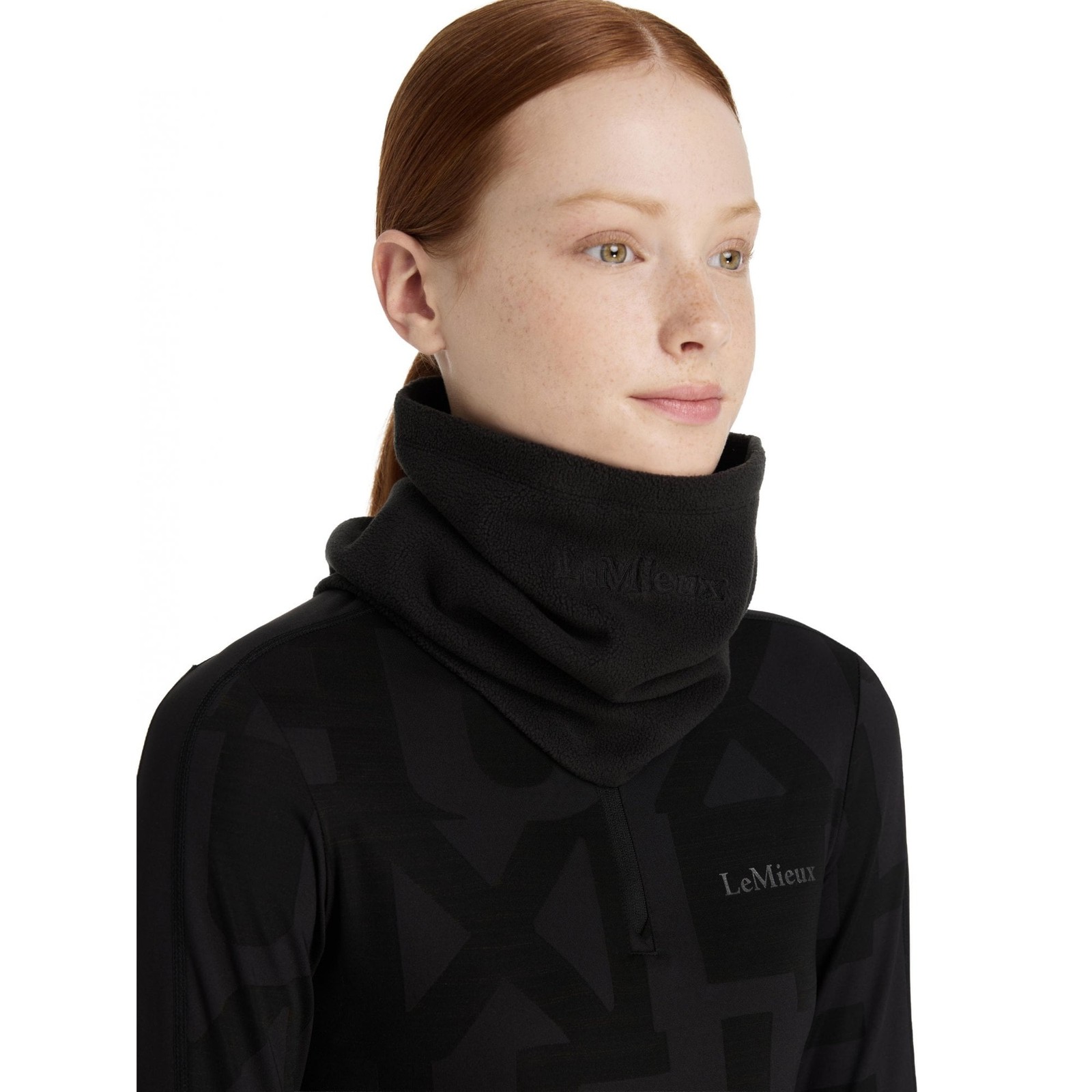 LeMieux Fleece Snood - Black - Image 2