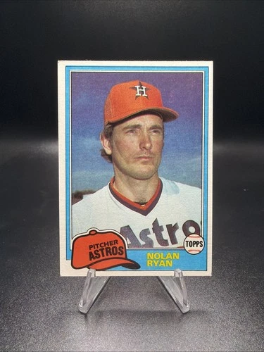 1981 Topps Nolan Ryan #240 Houston Astros MLB Vintage Baseball Card Base Set