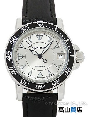 MONTBLANC 7036 Meisterstuck Quartz Working 18.5cm 7.28in Rare Mens Watch Japan