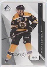 2014-15 SP Game Used 33/37 Patrice Bergeron #33 2d8