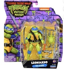 Teenage Mutant Ninja Turtles  Mutant Mayhem Leonardo Action Figure- New