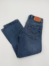 LEVI  S 549 GIRLS BLUE DENIM JEANS SIZE 6 REG