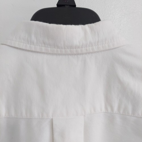 Polo Ralph Lauren Long Sleeve Shirt Boys Size Large 14-16 White Dress Shirt Used - Picture 5 of 22