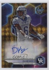 2023 Bowman U Best of Gold Geometric Refractor 25/50 Dane Key #BOA-KEY Auto 12kk