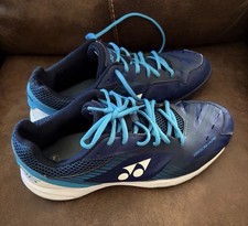 YONEX Power Cushion 50 Badminton pickleball Court Shoe Men 11.5M 2 Tone Blue