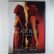 Carrie 2-Pack DVD 1976/2013 Sissy Spacek, Chlo Grace Moretz Horror Double