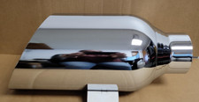 8 X 18 Chrome Angled Exhaust Tip - At8018 8 X 18 Chrome Angled Exhaust Tip - At8018