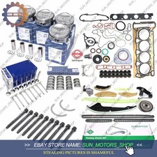 Engine Overhaul Rebuild Oversized 83mm 21mm Kit For Audi 1.8 Tsi Cda Vw Cdh