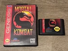 Mortal Kombat Sega Genesis Game + Case Cleaned & Tested Authentic