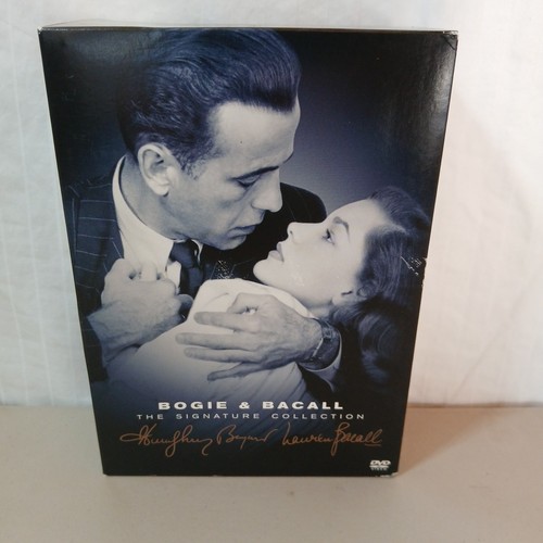 Bogie & Bacall: The Signature Collection (DVD, 4-Disc 2005) Good Condition