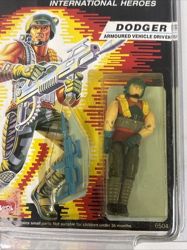 VINTAGE 2001 GI Joe DODGER ~ India Funskool ~ SEALED WITH CASE - Bild 2 von 6