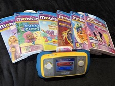 VTech MobiGo Handheld Learning System Tested Working Includes 6 Games
