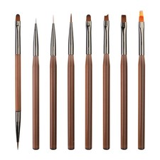 9 Japanese style nail brushes