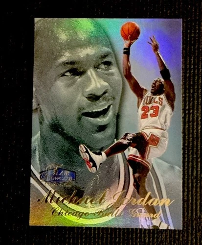 1997-98 Flair Showcase - Michael Jordan #1 Row 3 🏀🔥🇺🇸 GOAT - HOF 🏀🔥🇺🇸