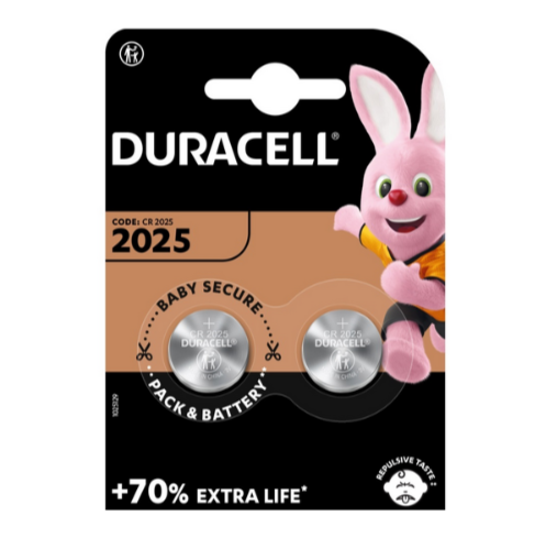 Duracell Elettronics 2025 B2 2Pz - Immagine 2