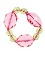 GYMBOREE ALOHA SUNSHINE LIGHT PINK  LIGHT GREEN BAUBLE BRACELET NWT
