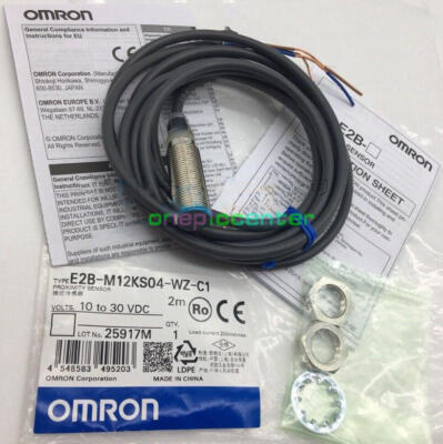 1PC Omron proximity switch E2B-M12KS04-WZ-C1 New