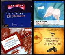 4 HÖRBÜCHER★COELHO•ALCHIMIST★BLIEFERT★JONASSON•HUNDERTJÄHRIGE★Rachel JOYCE•FRY★
