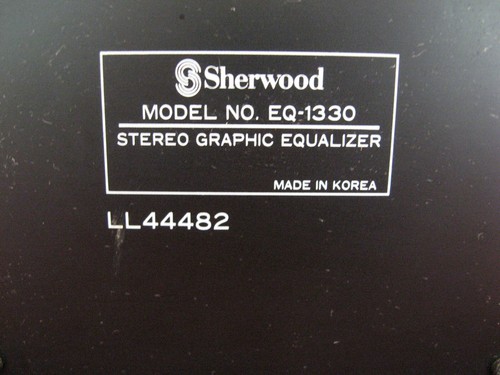 Sherwood EQ-1330 9-Band Stereo Graphic Equalizer - Nice! - Picture 6 of 7