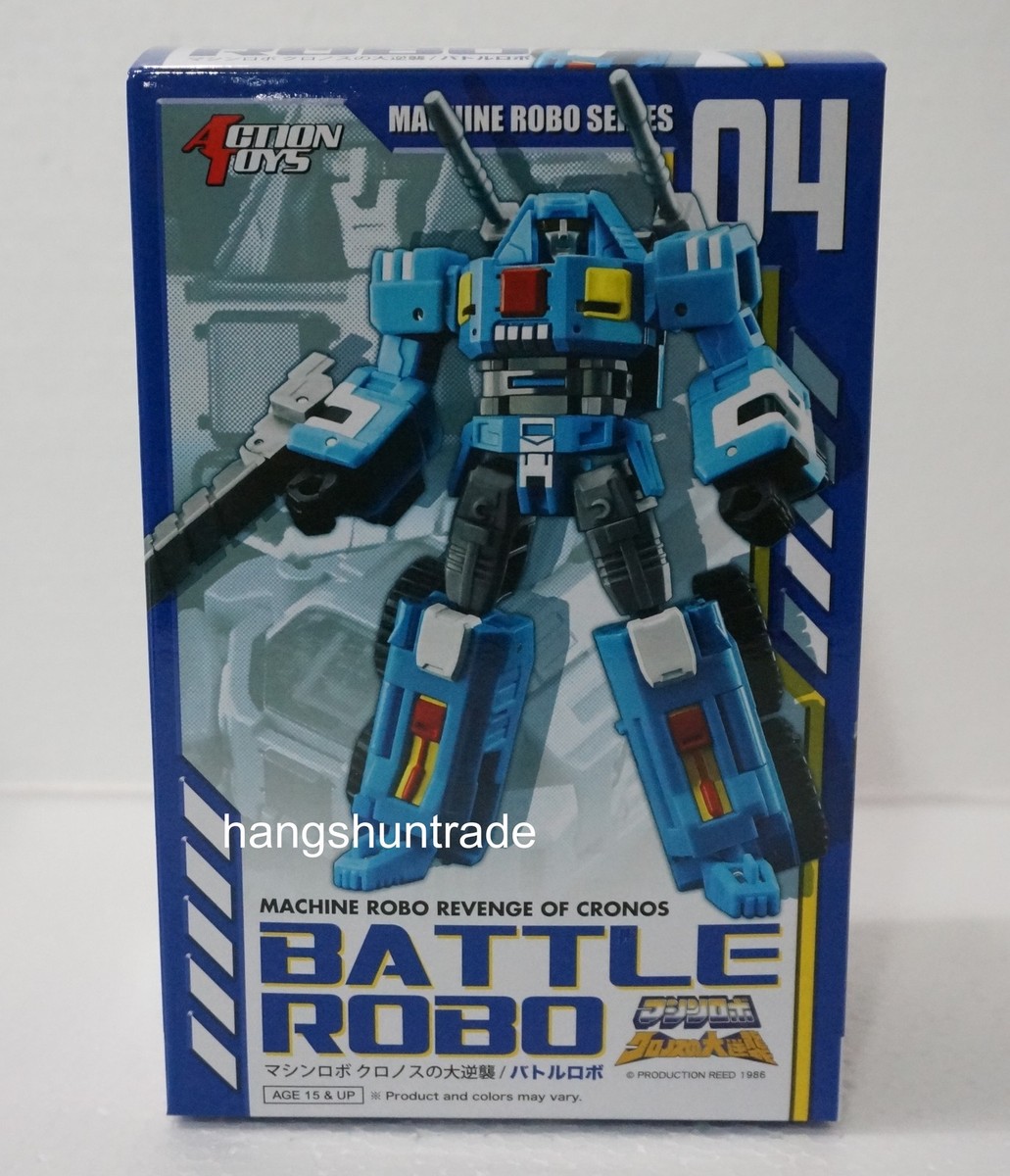 Action Toys Machine Robo Revenge Of Cronos 04 Battle Robo Gobots