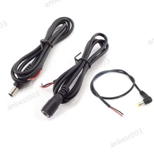 4pcs DC MALE female angel 5.5x2.1MM 22AWG Power Plug supply Cable Connector