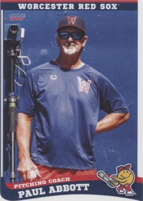 2021 Choice Worcester WooSox - Paul Abbott #01 - 1 of 1