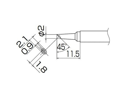 HAKKO T13 Series Soldering Tips for FM-2026 Lead-Free Compatible, New, Japan - Picture 32 of 40