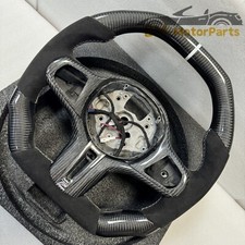 Fit BMW M5 G15 G30 G32 G16 X6M W/vibrations functions Alcantara Steering Wheel