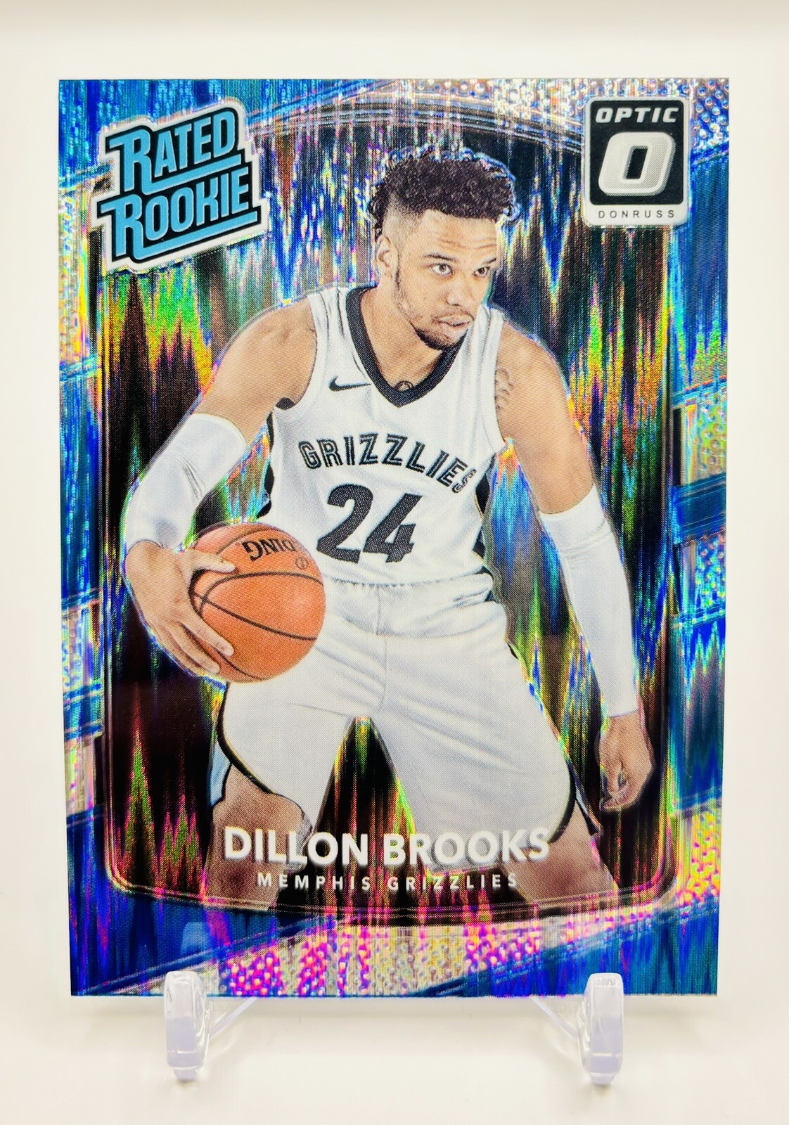 2017-18 Optic Shock Dillon Brooks Rated Rookie RC Grizzlies Rockets